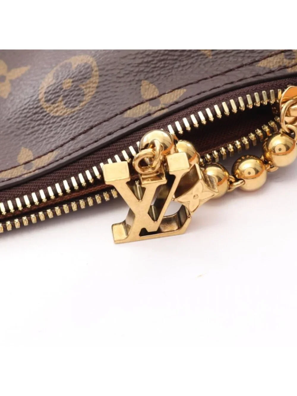 Louis Vuitton Shoulder Bag Vagabond Hobo Monogram Canvas Leather
